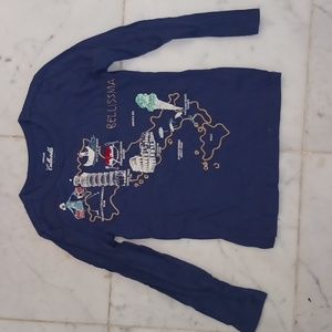 Crewcuts Italy long sleeve t